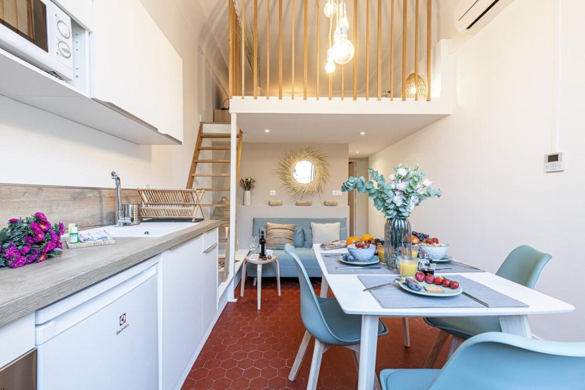 Prefecture 15 - Old Town Duplex 2 Doubles Beds Apartman Nizza Kültér fotó